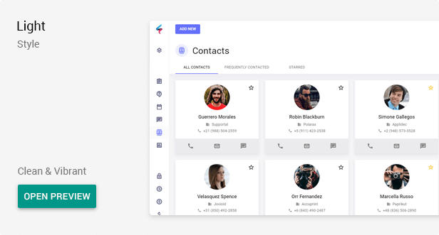 Vex - Angular 16+ Material Design Admin Template - 6